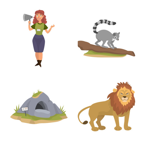 动物园和公园标志图片下载