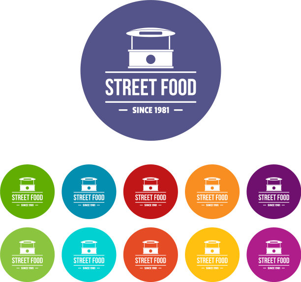 城市商店图标设置颜色图片下载