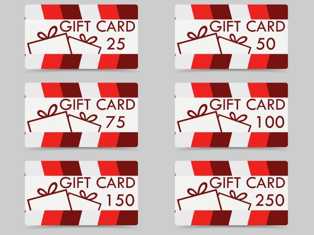 礼品卡和礼盒图片下载