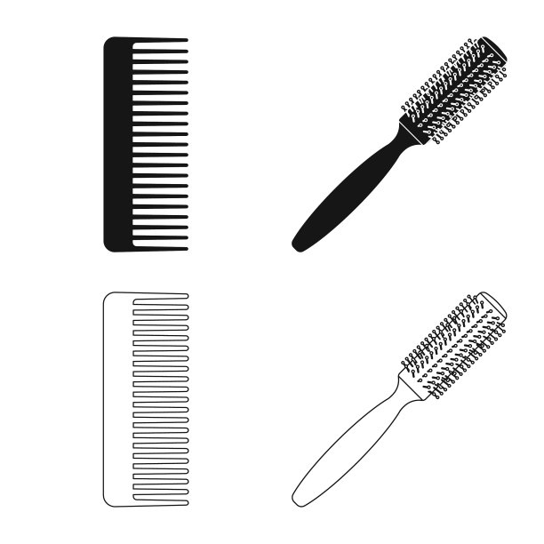 刷子和毛笔的设计图片下载