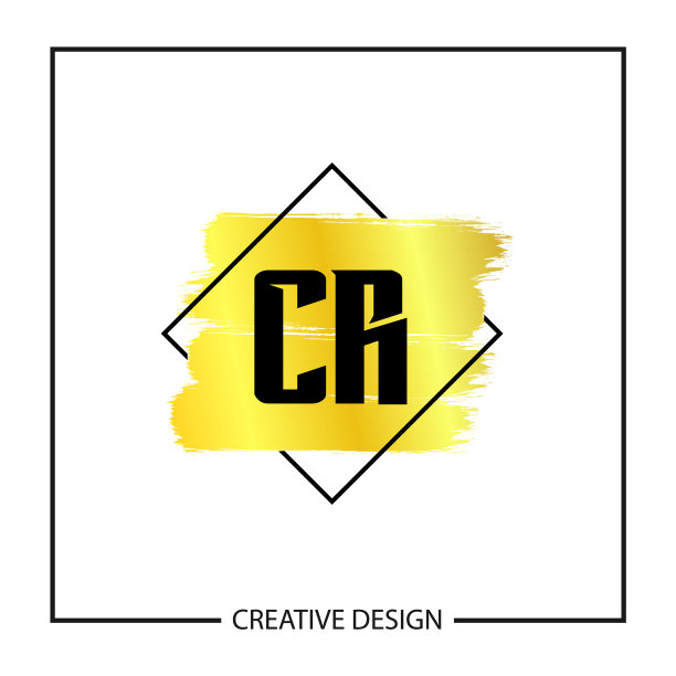 首字母cr标志模板设计图片下载