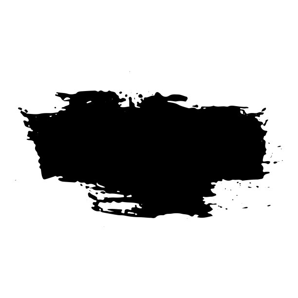 墨干笔触图片下载