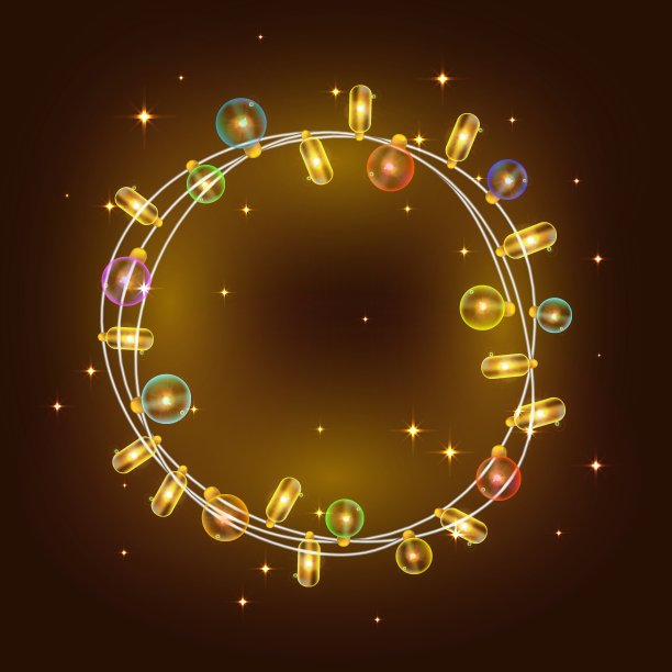 圣诞灯的背景图片下载