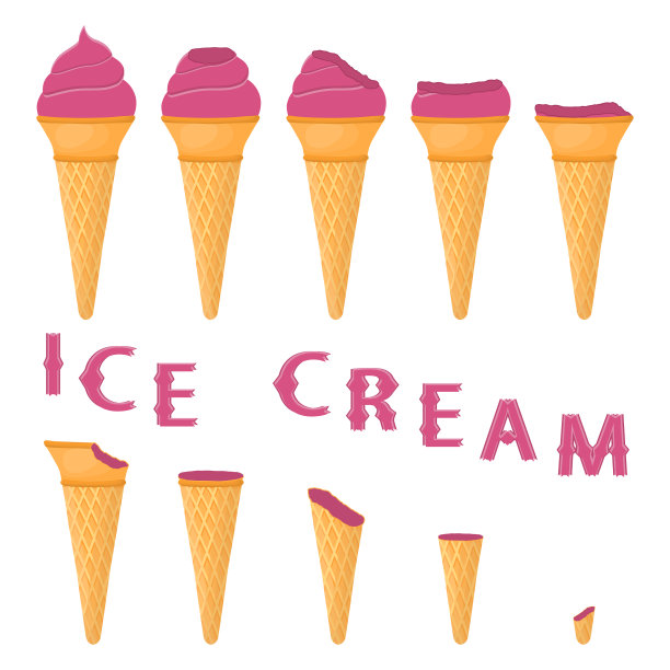 天然冰淇淋图片下载