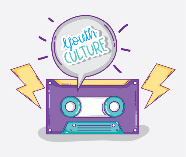 青年文化的漫画图片下载