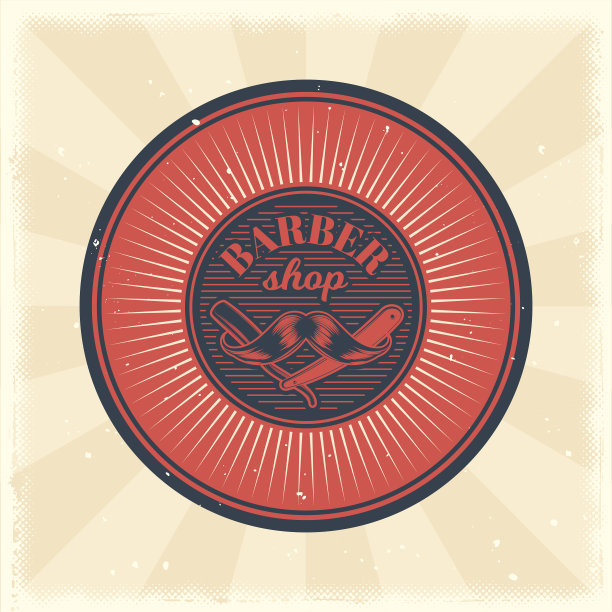 复古徽章贴纸标志用直图片下载