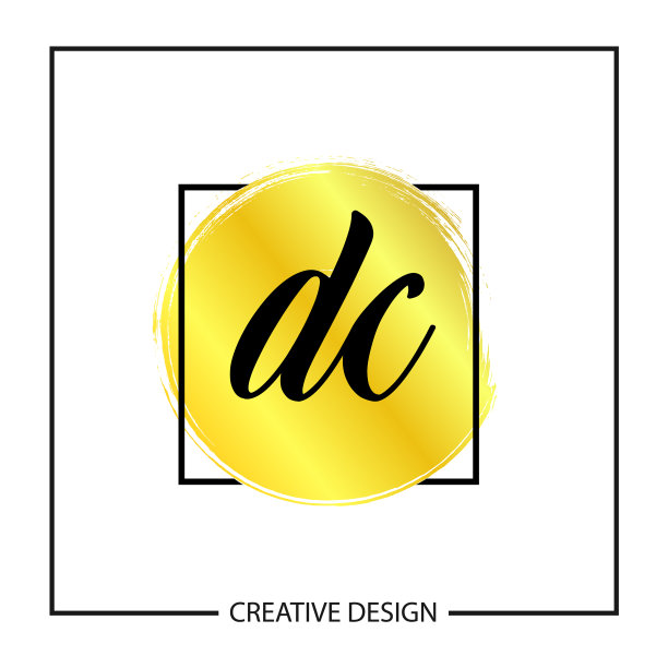 首字母dc标志模板设计图片下载