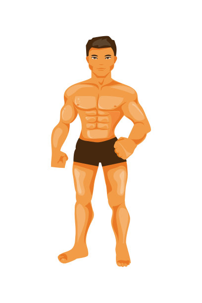 男性健美运动员图片下载