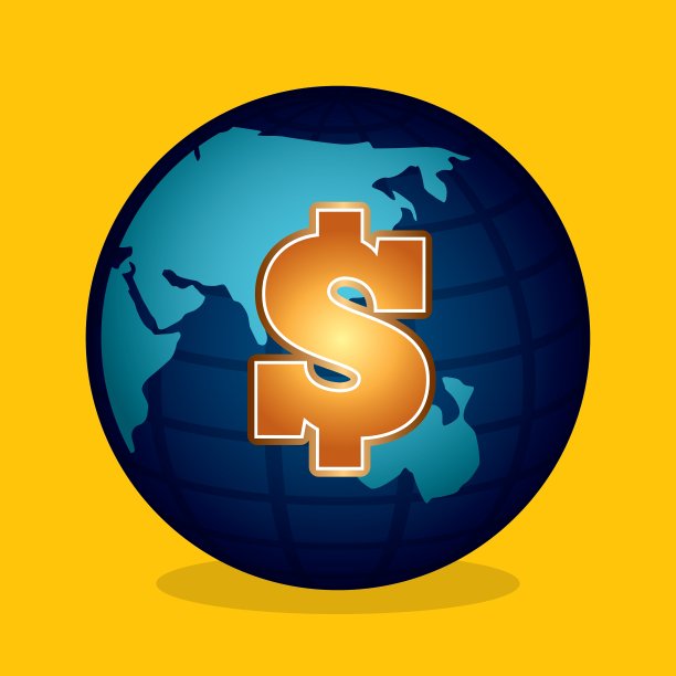 全球经济星球概念图片下载