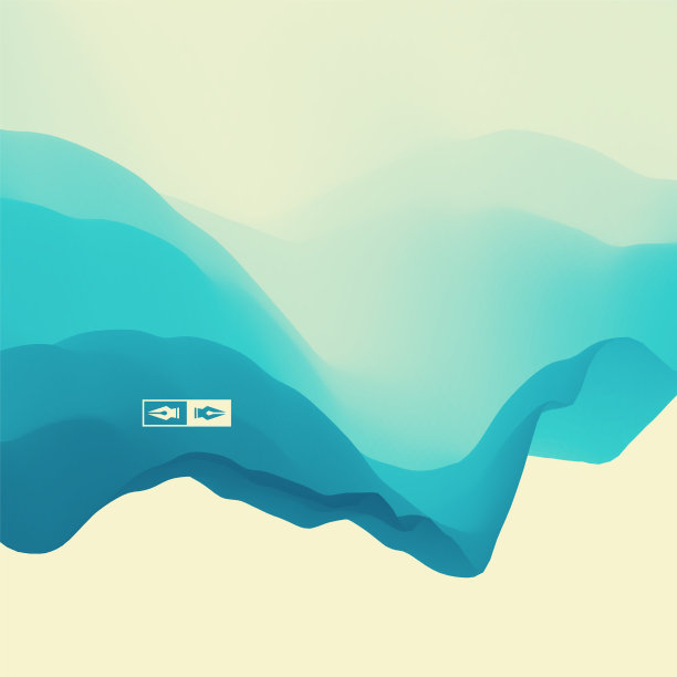 三维波浪背景动态效果水图片下载