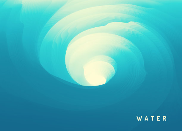 汹涌的漩涡旋转，漩涡运动的水图片下载