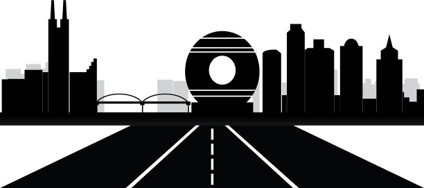 广州城市的天际线图片下载