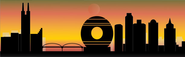 广州城市的天际线图片下载