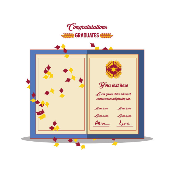 毕业卡邀请图标图片下载