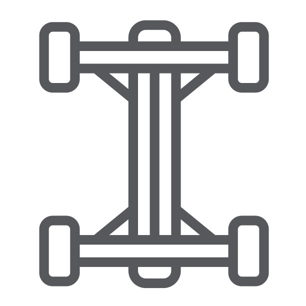 底盘线条图标汽车零件图片下载