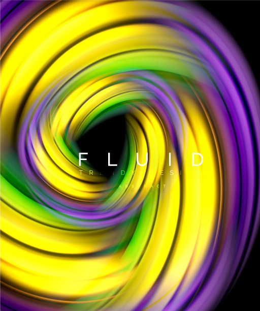 流体平滑波抽象背景流动图片下载