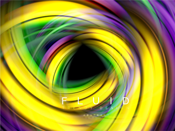 流体平滑波抽象背景流动图片下载