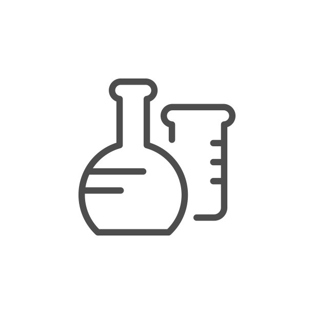 烧瓶线条图标图片下载