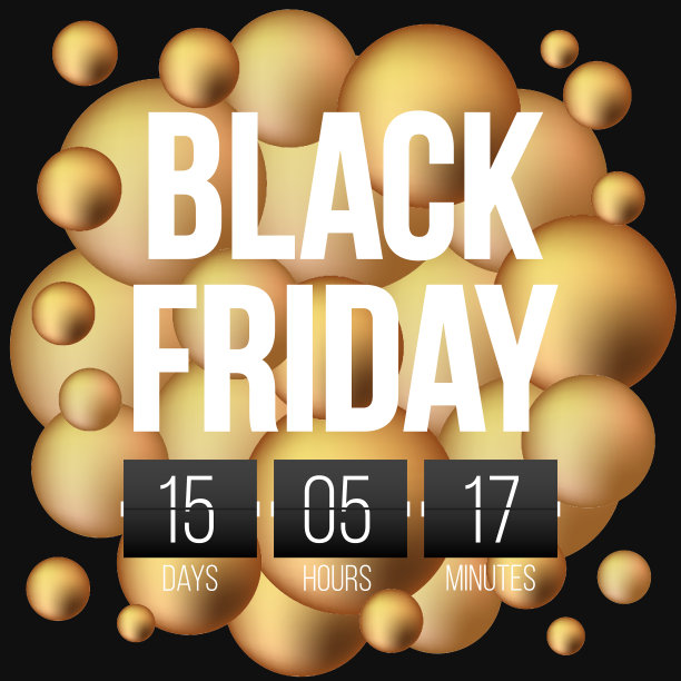 抽象的黑色星期五销售布局图片下载