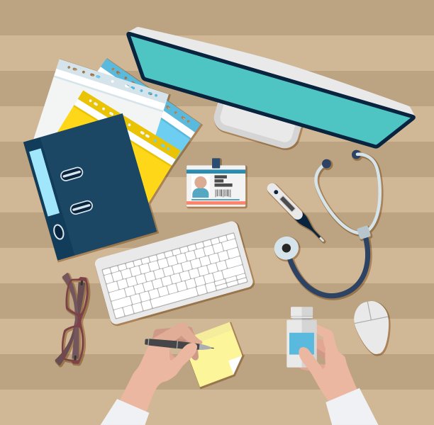 医生的工作空间图片下载