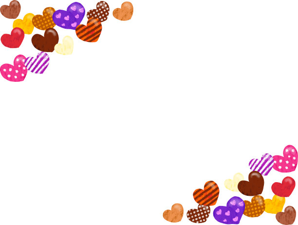 斜线心框图片下载