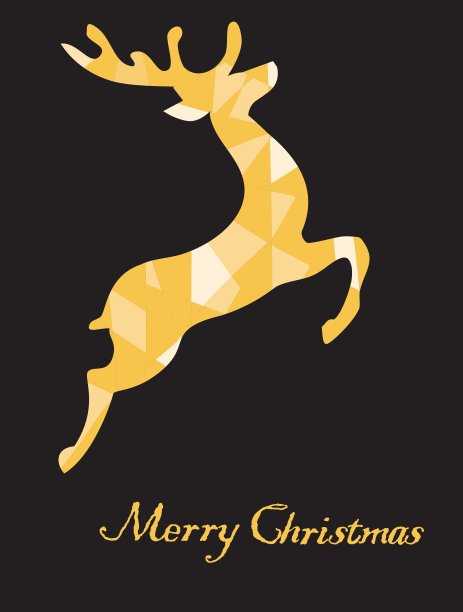 驯鹿黄金图片下载