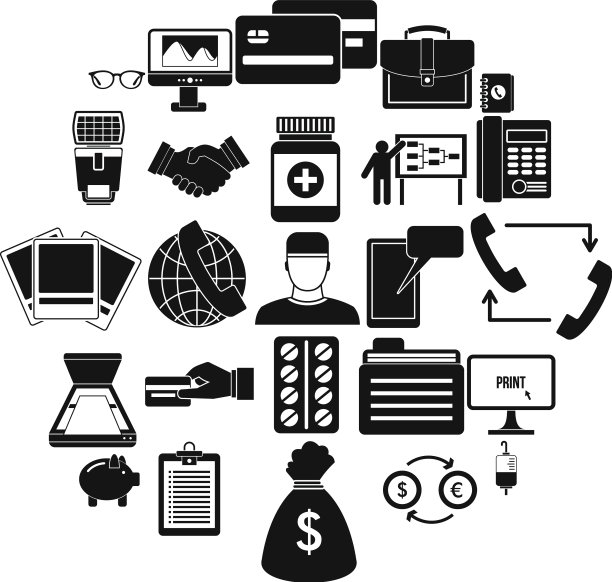 分区图标设置简单的风格图片下载