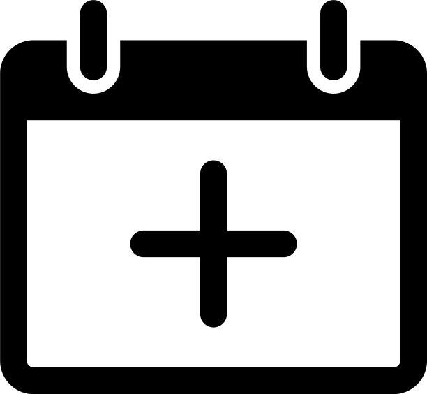 添加新的日历事件或约会图标图片下载