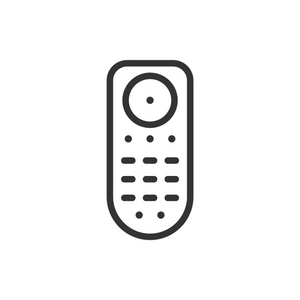 遥控图标在平面风格的红外图片下载