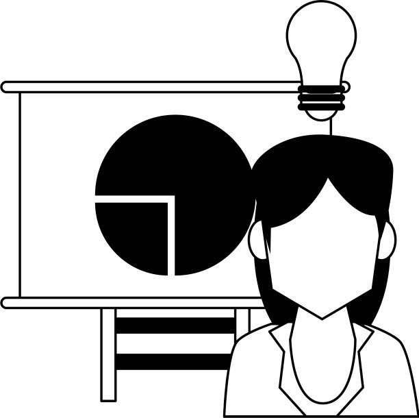 商业和办公室的黑白图片下载