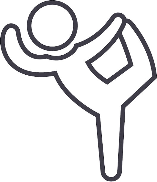 普拉提练体操练平线图片下载