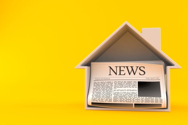 报纸屋内横截面图片下载