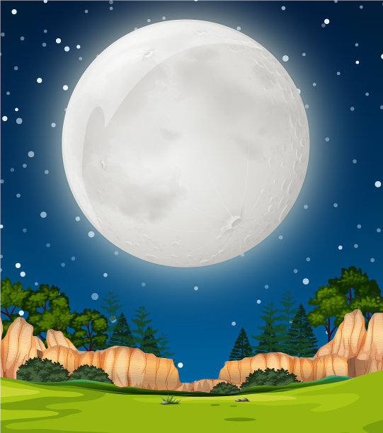 自然夜景图片下载