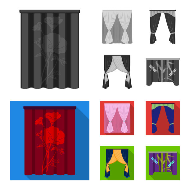 飞檐吊袜带，丝带和其他网络图标图片下载