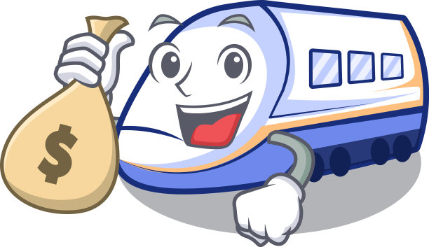 带钱袋的新干线列车成形了图片下载