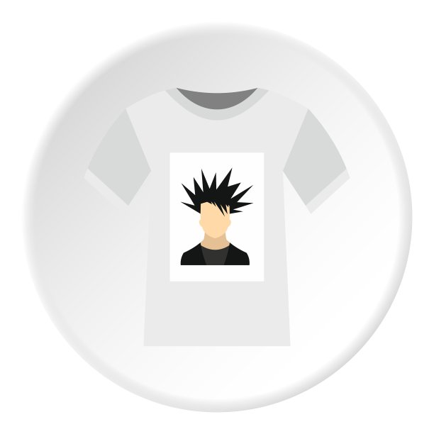 在t恤图标上打印照片图片下载