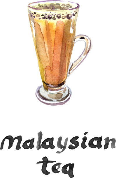 拉茶是著名的马来西亚茶图片下载