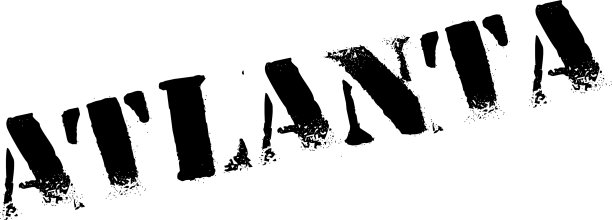 亚特兰大橡皮图章图片下载