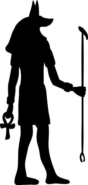 神阿努比斯埃及埃及剪影古埃及图片下载