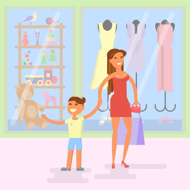 幸福的家庭的概念图片下载