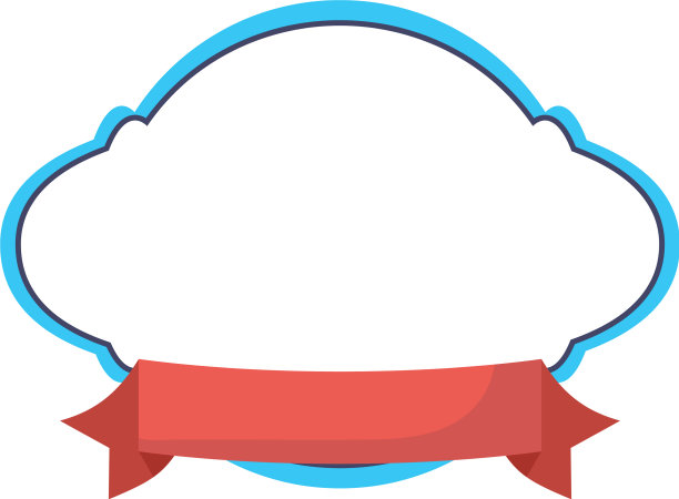 装饰框及丝带图片下载