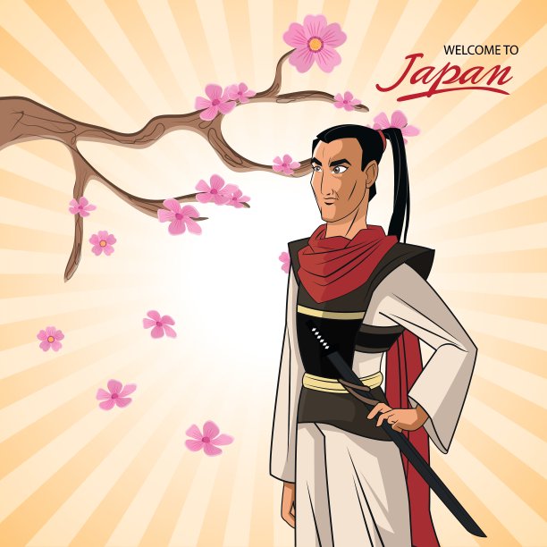 武士卡通设计图片下载