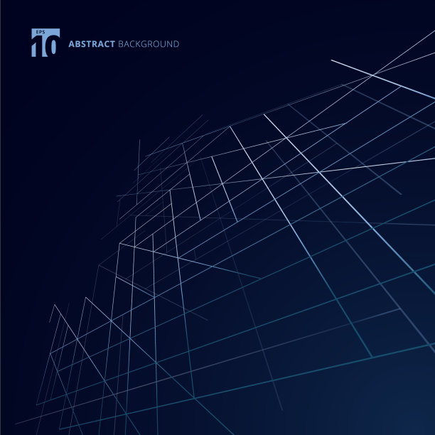 抽象建筑外部结构尺寸图片下载