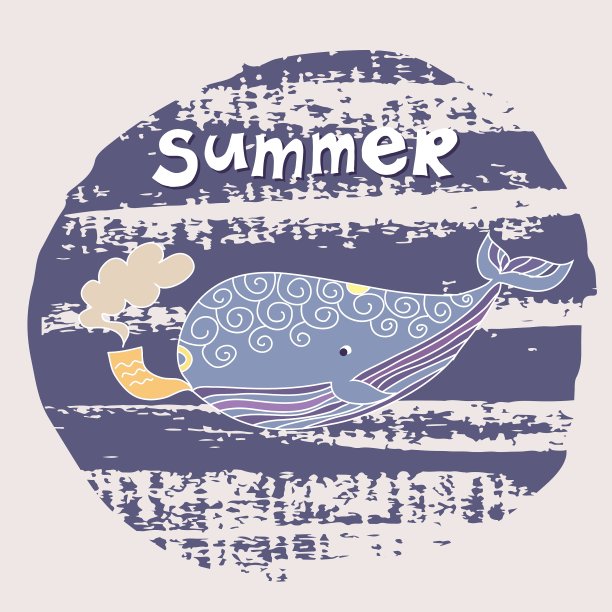 可爱的手绘插画图片下载