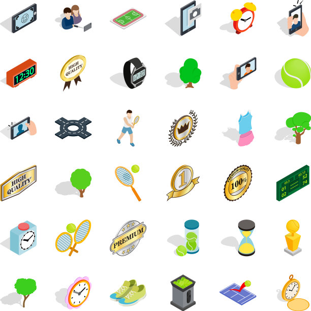 秒表图标设置等距样式图片下载