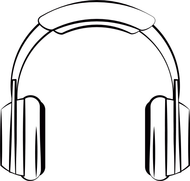 音乐耳机设备图片下载