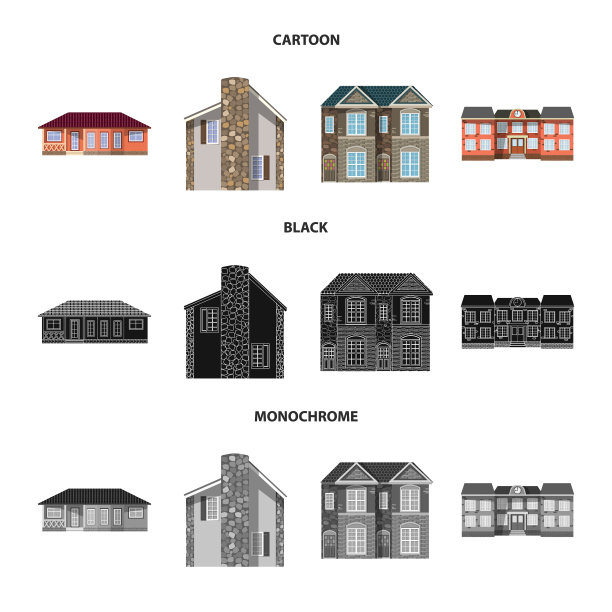 建筑和正面标志图片下载