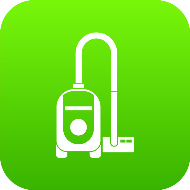 吸尘器图标数码绿色图片下载