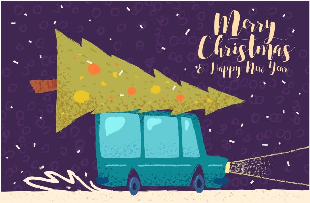 圣诞贺卡背景海报图片下载