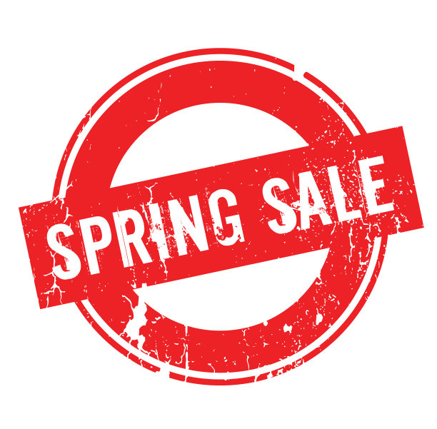 春季销售橡皮图章图片下载